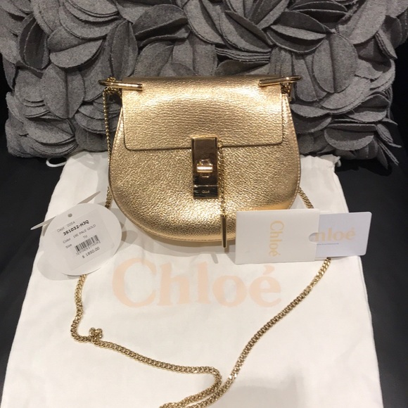 Chloe drew bag gold Clearance